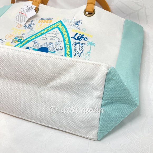 NEW DISNEY 2021 HAWAII Aulani Tote Purse - Picture 8 of 8